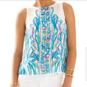 Lilly Pulitzer Iona Shell Long Story Engineered